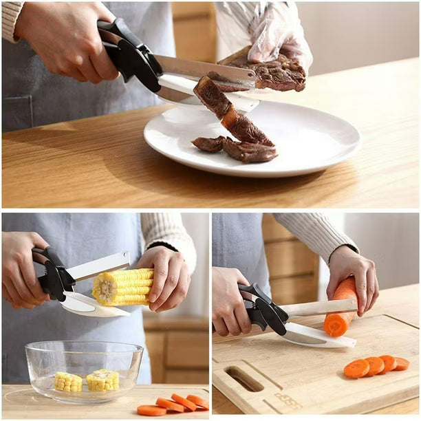 Tijeras Cortadoras con Mini Tabla Para Cortar