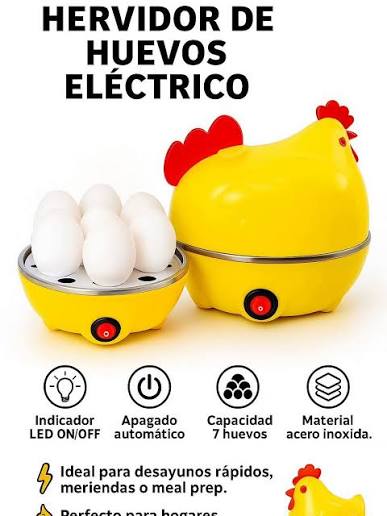 Hervidor de huevos a vapor